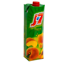 J7 сок персиковый 1 л.